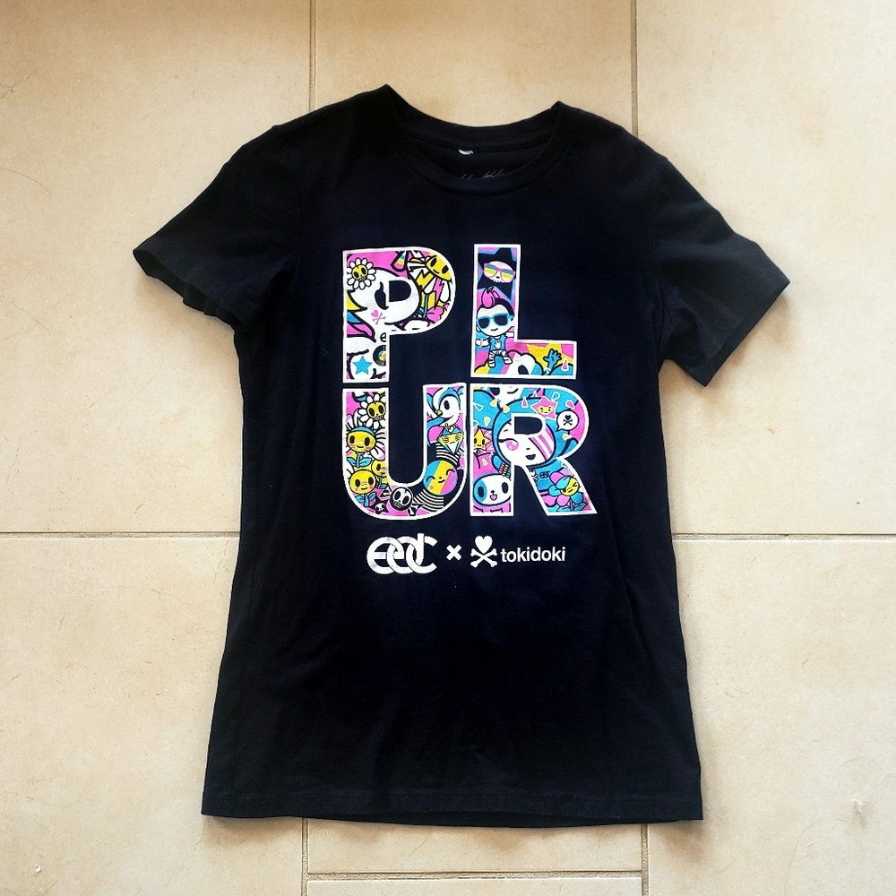 EDC x tokidoki PLUR tshirt